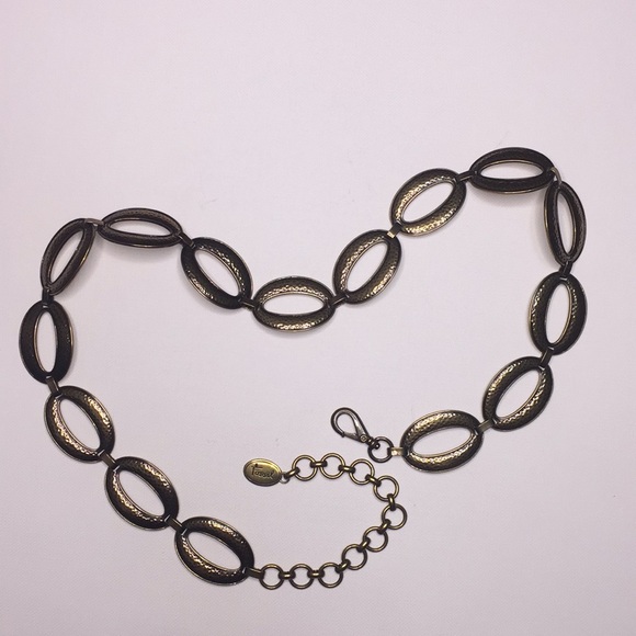 Fossil vintage chain metal belt 47” length - Picture 6 of 12